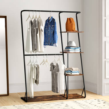 Wayfair wall mounted clothes rail hot sale